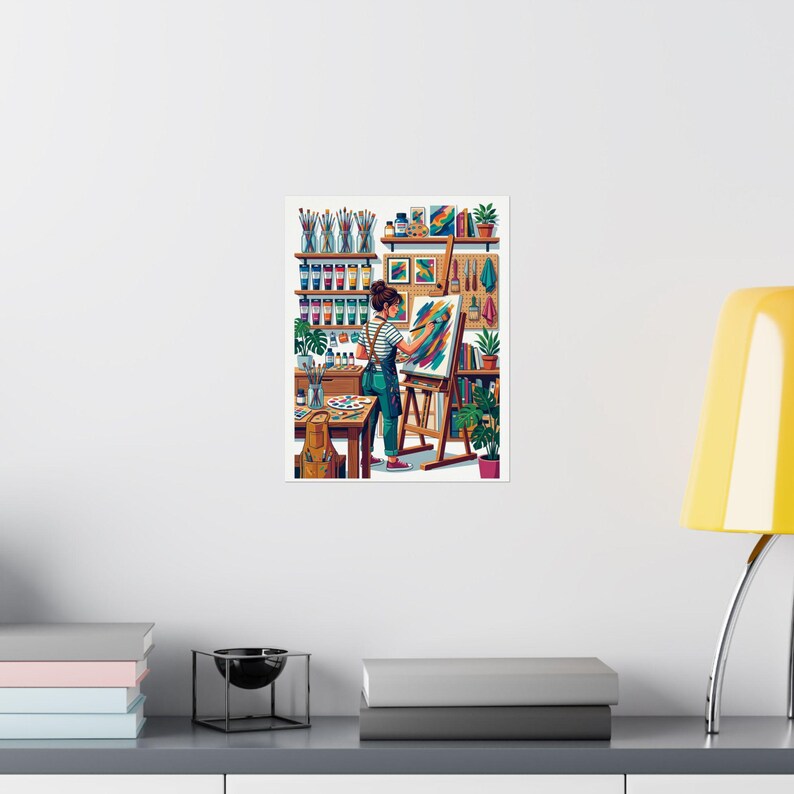 Paintbrush Artist Studio - Poster imagem 8