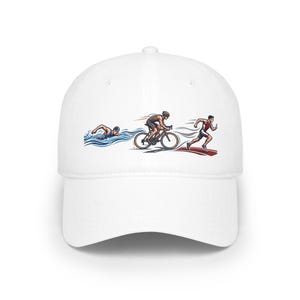Triathlon Swim Bike Run - Cap image 1