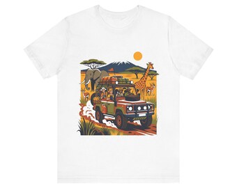 Safari Jeep African Adventure - Tshirt