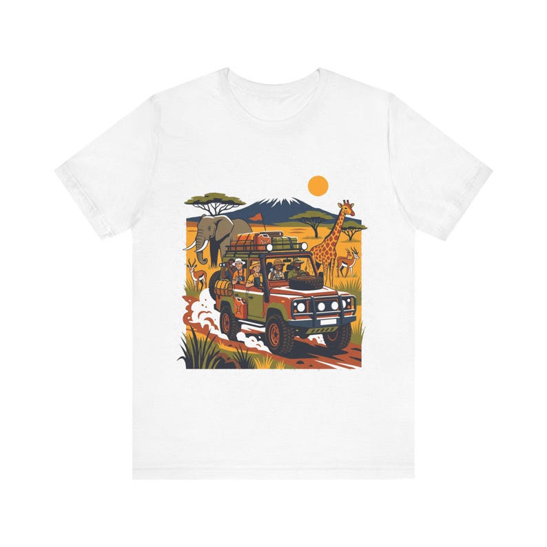 Safari Jeep African Adventure - Tshirt imagem 1