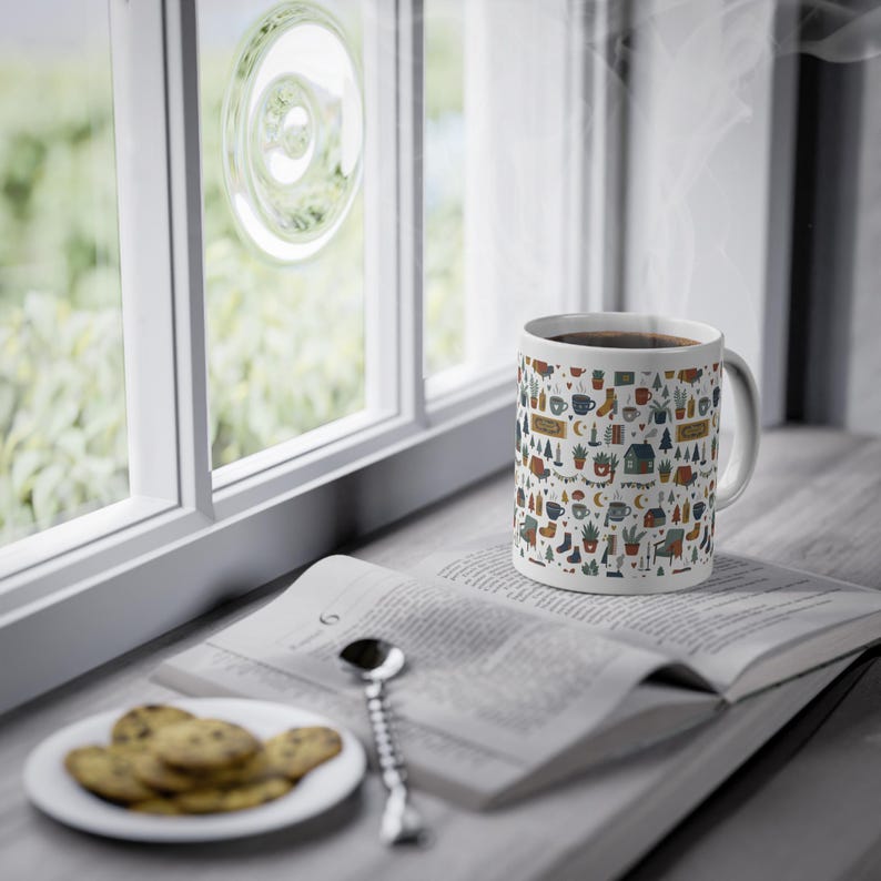 Scandinavian Hygge Cozy Home - Mug image 5