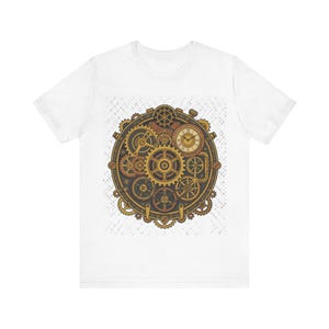 Steampunk Gears And Clockwork Brass - Tshirt Bild 1