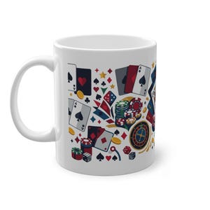 Poker Cards Casino Night - Mug Bild 2