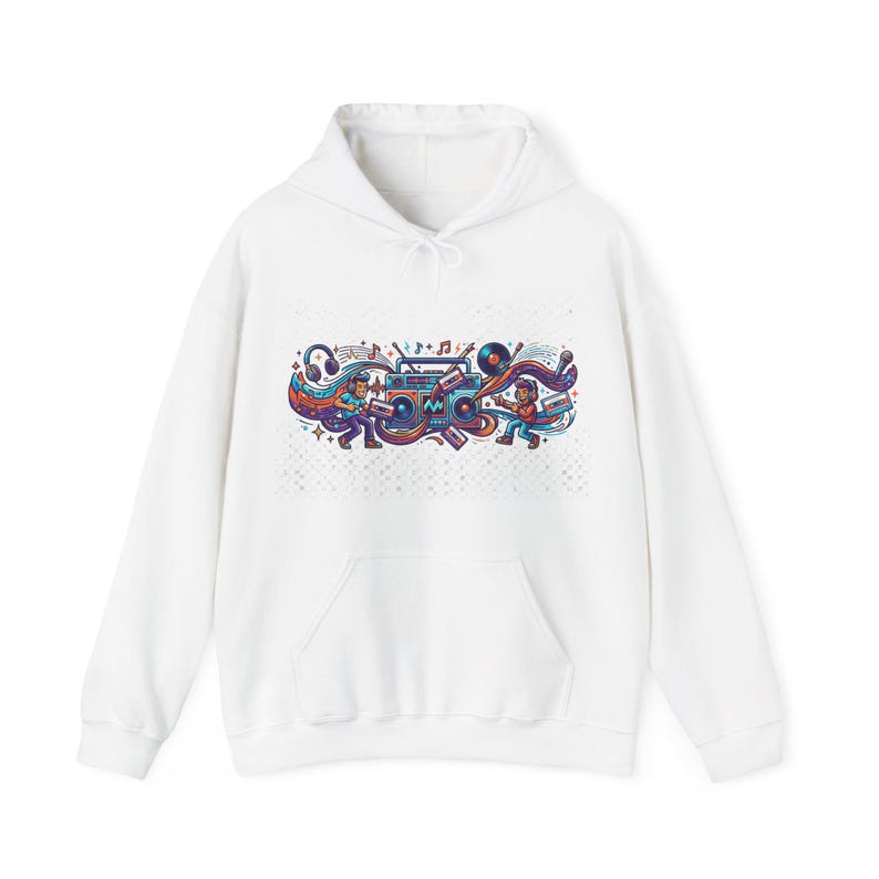 Retro Radio Music Memories - Hoodie image 1