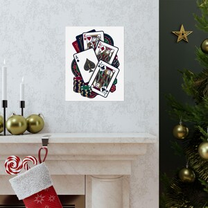 Poker Cards Casino Night - Poster imagen 7