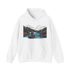 Fishing Rod Lake Life - Hoodie zdjęcie 1