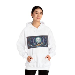 Tarot Card The Moon Mystical - Hoodie Bild 6