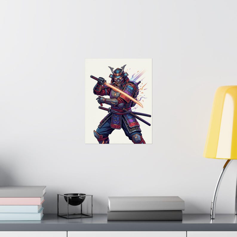 Cyber Samurai Robot Warrior - Poster image 8