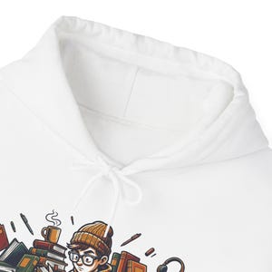 Bookstack Reading Nerd - Hoodie imagen 3
