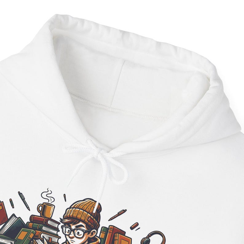 Bookstack Reading Nerd - Hoodie imagen 3