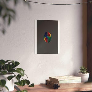 Poster Minimaliste Less is More, Affiche Murale Moderne, Art Minimaliste Scandi, Déco Salon Zen bild 6