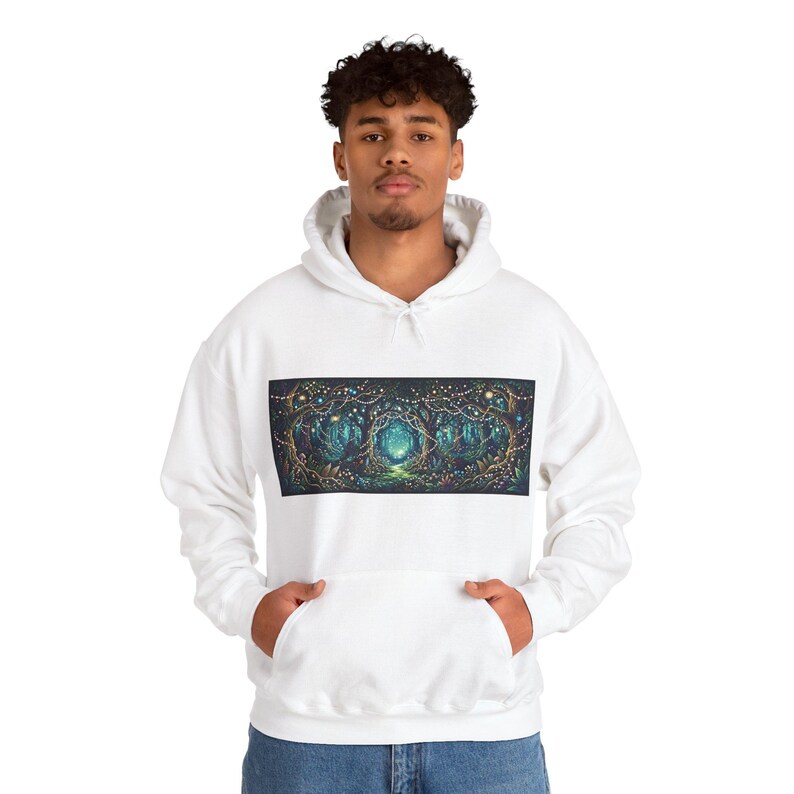 Enchanted Forest Fairy Lights - Hoodie Bild 7