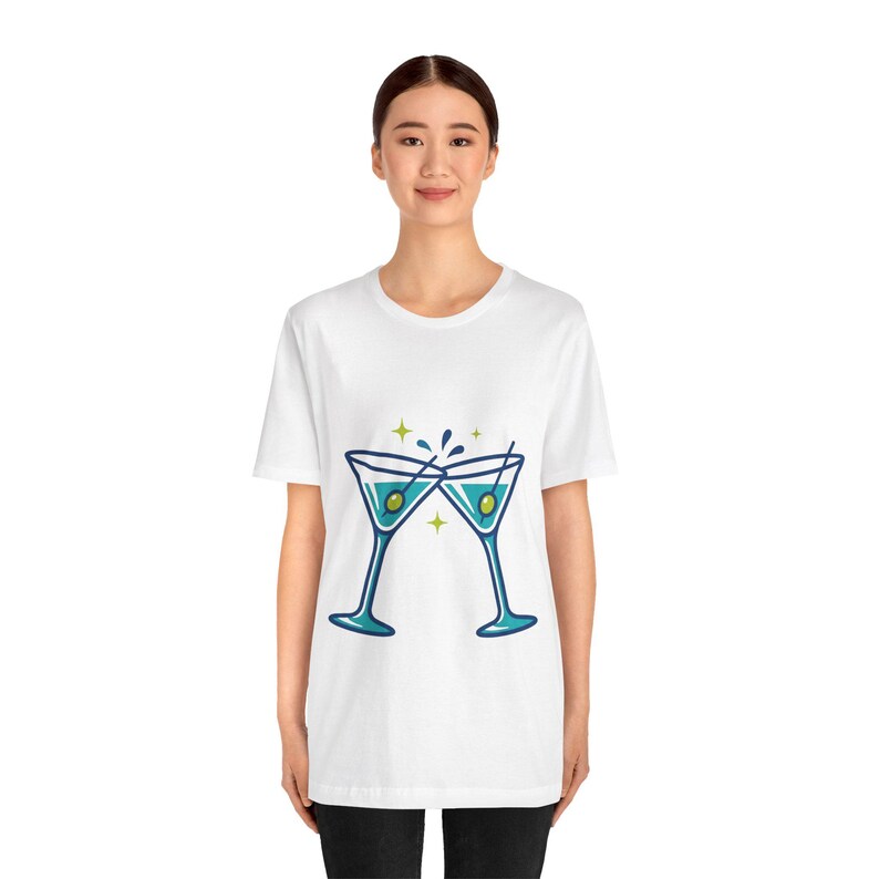 Martini Glass Cheers - Tshirt Bild 5