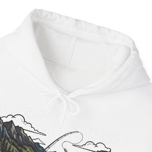 Fishing Rod Lake Life - Hoodie zdjęcie 3