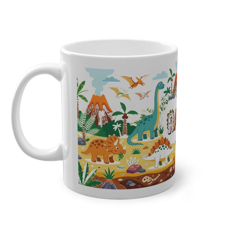 Dinosaur Rawr Kids Fun - Mug image 2
