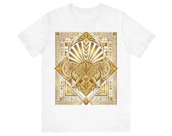 Art Deco Golden Geometry 1920S - Tshirt