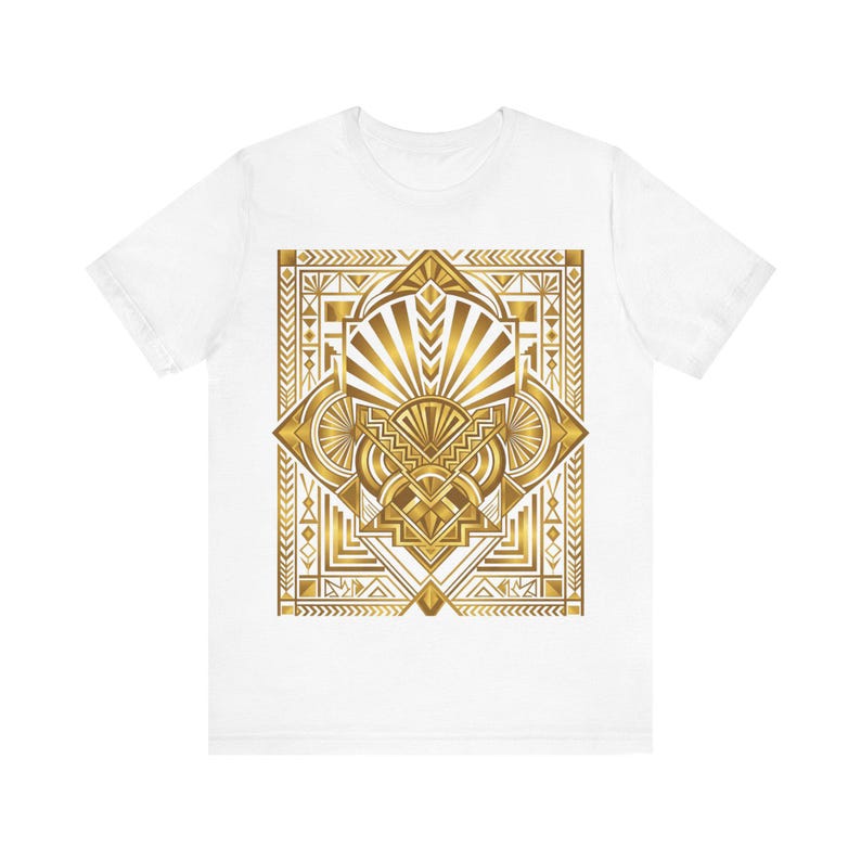 Art Deco Golden Geometry 1920S - Tshirt Bild 1