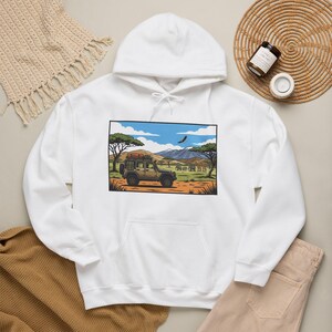 Safari Jeep African Adventure - Hoodie Bild 4