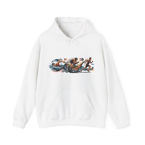 Triathlon Swim Bike Run - Hoodie image 1