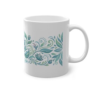 Zen Lotus Flower Mindfulness - Mug image 3