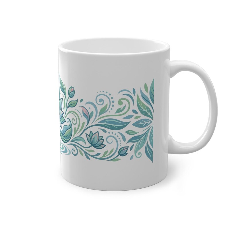 Zen Lotus Flower Mindfulness - Mug image 3