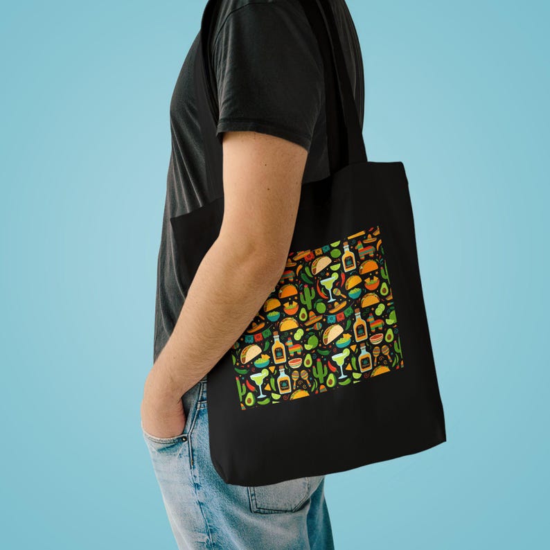 Tacos And Tequila Fiesta - Tote Bag image 3
