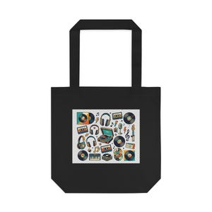 Retro Vinyl Record Music Lover - Tote Bag image 1