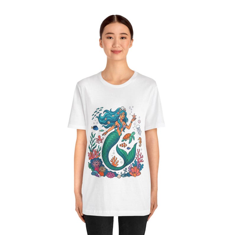Mermaid Ocean Fantasy - Tshirt image 5