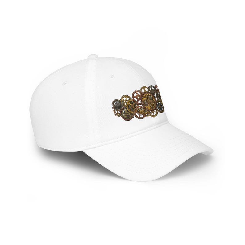 Steampunk Gears And Clockwork Brass - Cap Bild 3