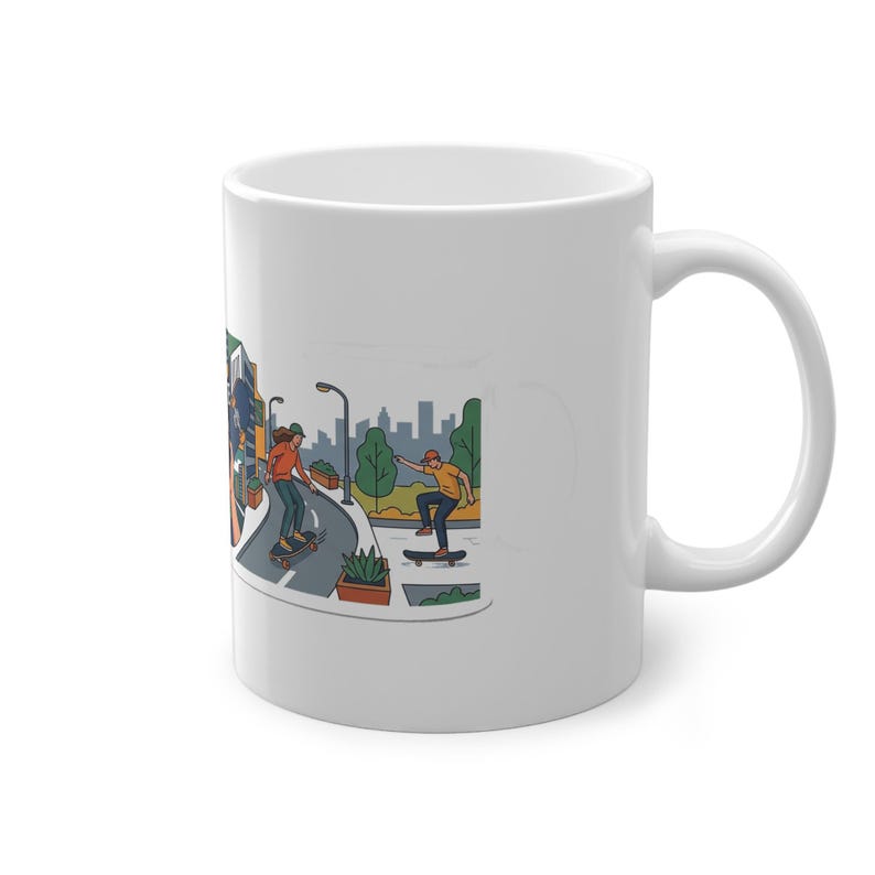 Skateboard Street Culture - Mug image 3