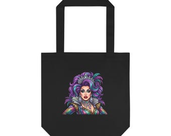 Drag Queen Fabulous Portrait - Tote Bag