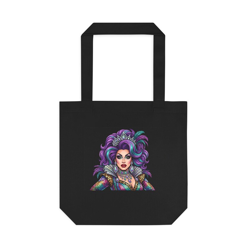 Drag Queen Fabulous Portrait - Tote Bag image 1