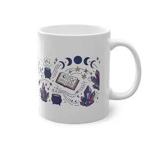 Crystal Moon Witchy Aesthetic - Mug imagem 3