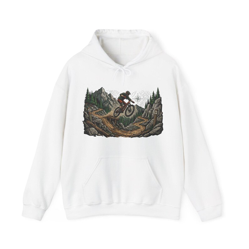 Mountain Bike Trail Adventure - Hoodie imagen 1