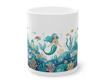 Mermaid Ocean Fantasy - Mug
