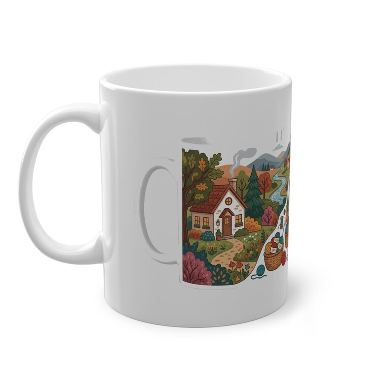 Knitting Yarn Grandma Life - Mug imagem 2