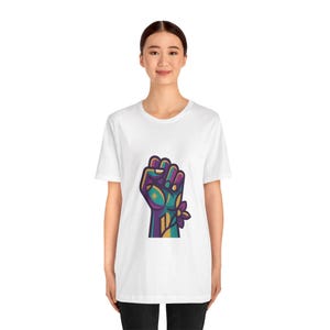 Feminist Girl Power Fist - Tshirt image 4