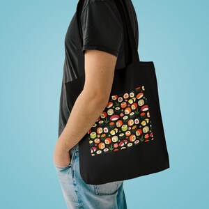 Sushi Roll Japanese Food - Tote Bag Bild 3