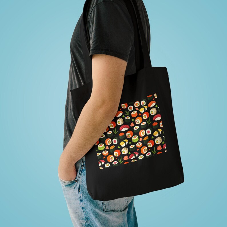Sushi Roll Japanese Food - Tote Bag Bild 3
