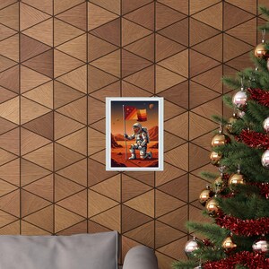 Astronaut Planting Flag On Mars - Poster image 4