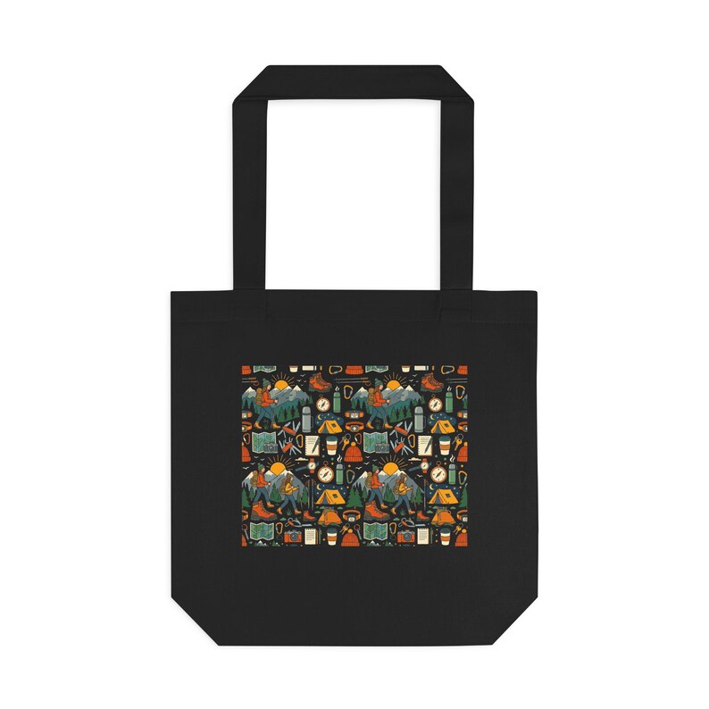 Mountain Sunrise Hiker - Tote Bag image 1