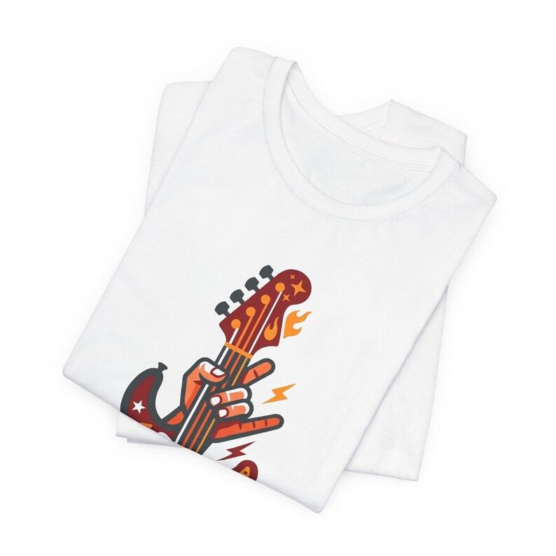 Electric Guitar Rock On - Tshirt Bild 2