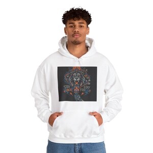 Stay Hungry Stay Foolish Motivational Hoodie | Inspirational Quote Sweatshirt | Entrepreneur Gift image 4