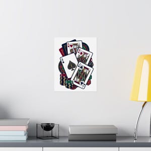 Poker Cards Casino Night - Poster imagen 8