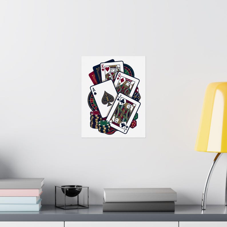 Poker Cards Casino Night - Poster imagen 8