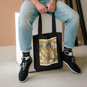 Crazy Cat Lady Tote Bag | Funny Cat Lover Gift | Cat Mom Canvas Bag image 5