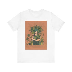 Plant Lady is the New Cat Lady T-Shirt, Funny Plant Mom Gift, Plant Lover Tee image 1