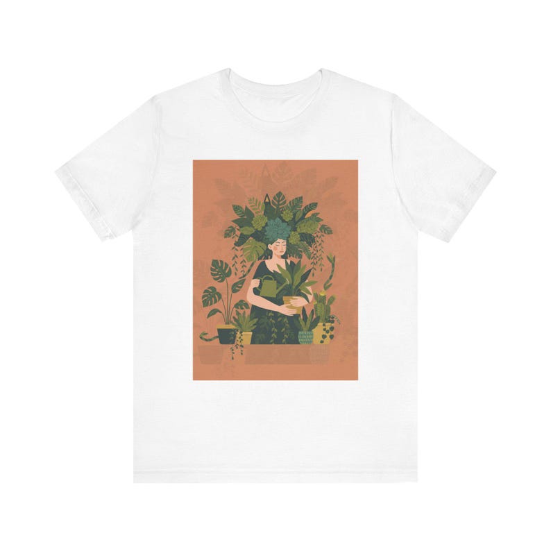 Plant Lady is the New Cat Lady T-Shirt, Funny Plant Mom Gift, Plant Lover Tee image 1