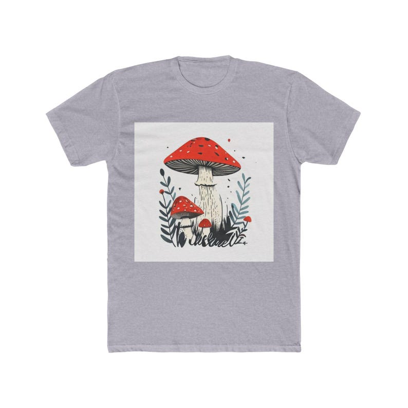 Live Simply Mushroom T-Shirt, Cottagecore Aesthetic Shirt, Nature Lover Gift, Fairycore Clothing, Vi image 1