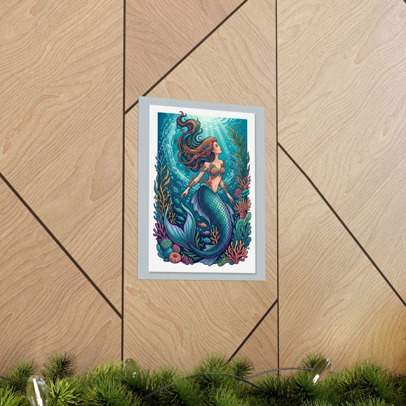 Mermaid Ocean Fantasy - Poster imagem 5